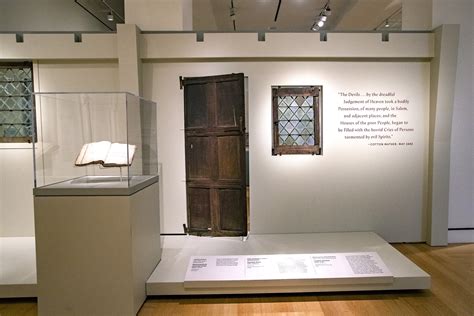 Witnessing History: Salem Witch Trials Artifacts Exhibition